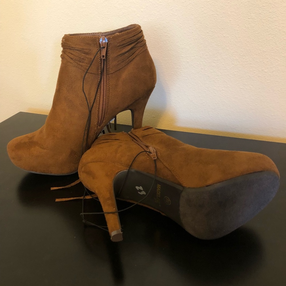 Suede Booties - Picture 4 of 4
